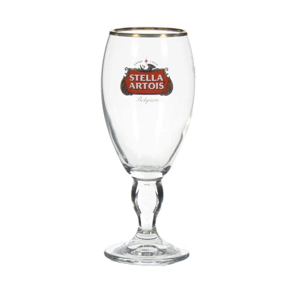 verhuur glazen 25 st Stella op voet