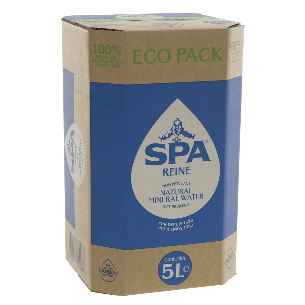 Spa PET  Plat  5 liter  Bidon