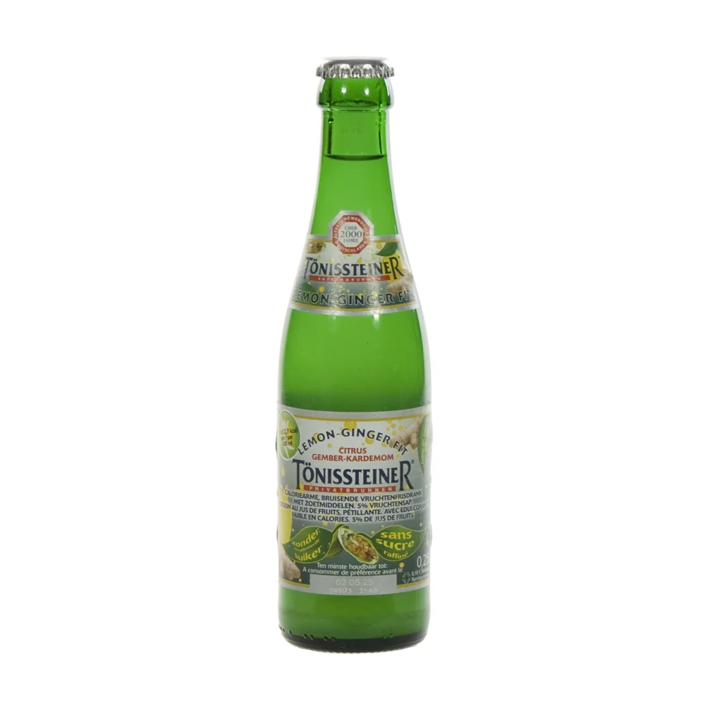 Tonissteiner limo  Lemon Ginger  25 cl  Fles