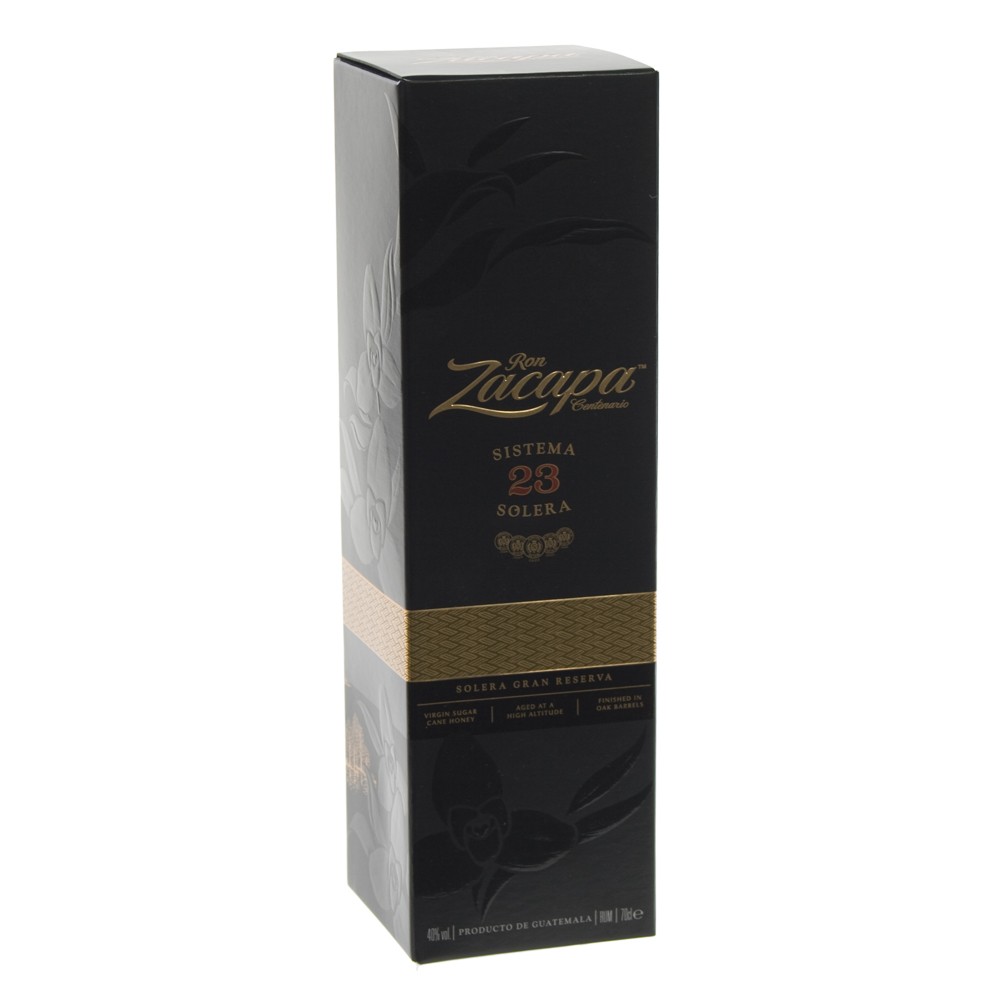 Zacapa Centen 23Y Rum  70 cl  1 fles in karton