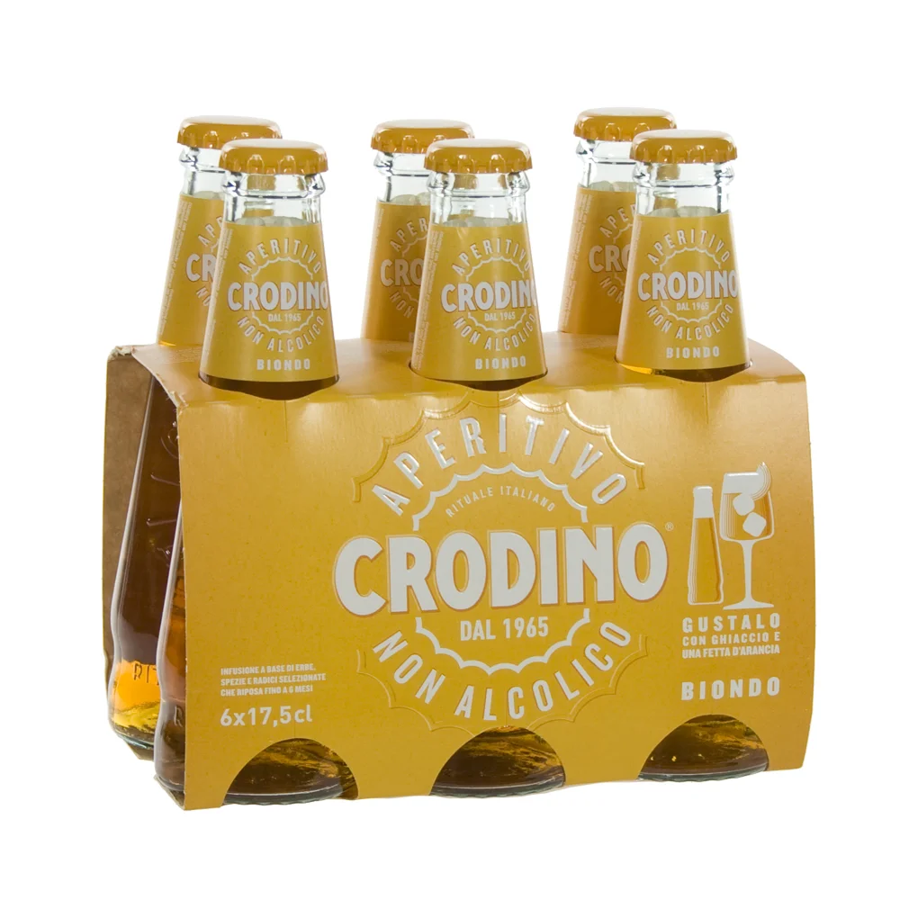 Crodino 0%  Regular  17,5 cl  Clip 6 fl