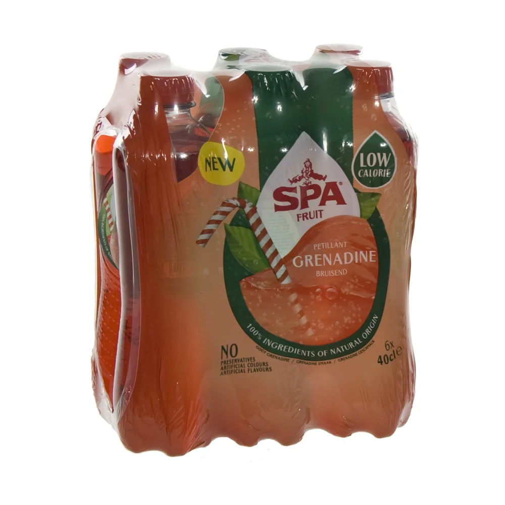 Spa limonade PET  Grenadine  40 cl  Pak  6 st