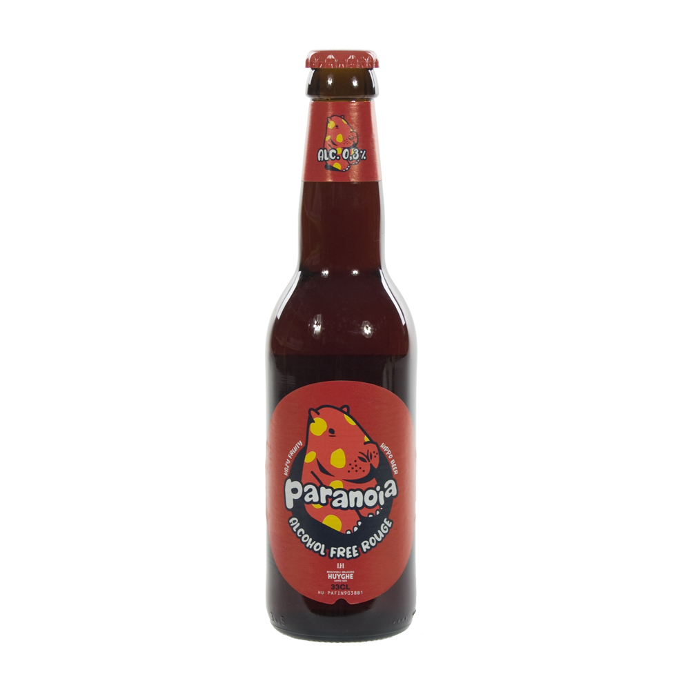 Paranoia Rouge NA  33 cl  Fles