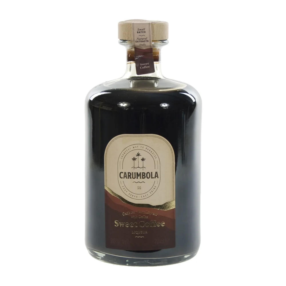 Carumbola Sweet Coffee liqueur  70 cl  Fles