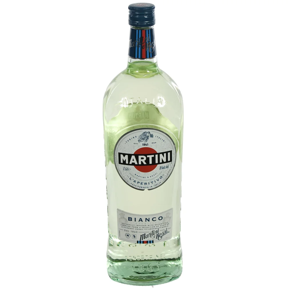 Martini 15%  Bianco  1,5 liter  Fles