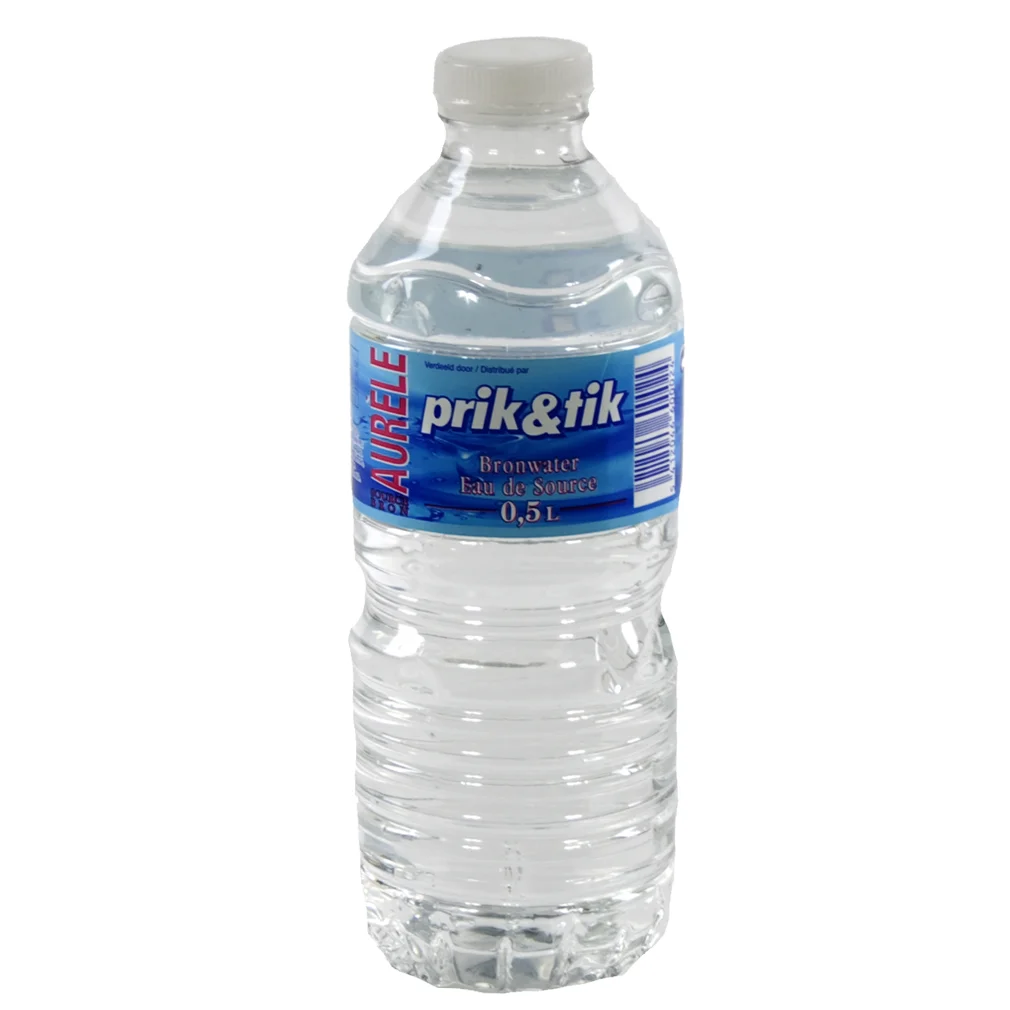 Prik & Tik Aurele bronwater pet  Plat  50 cl  Fles
