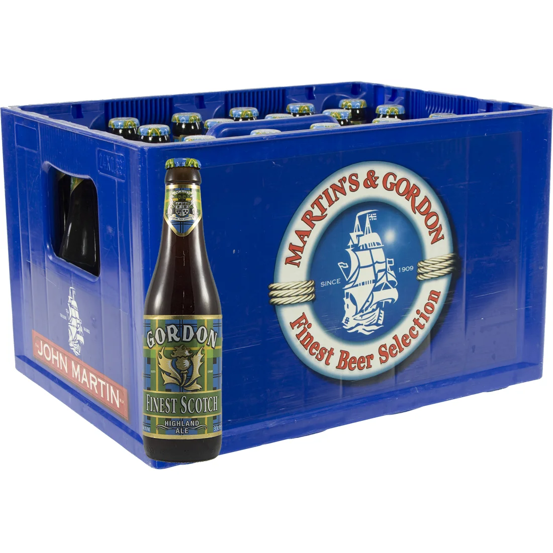 Gordon Finest Scotch ale  Amber  33 cl  Bak 24 st