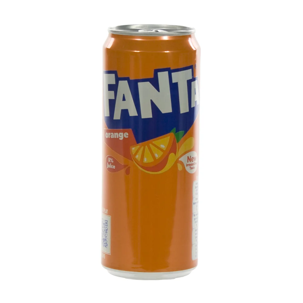Fanta BLIK  Orange  33 cl  Blik