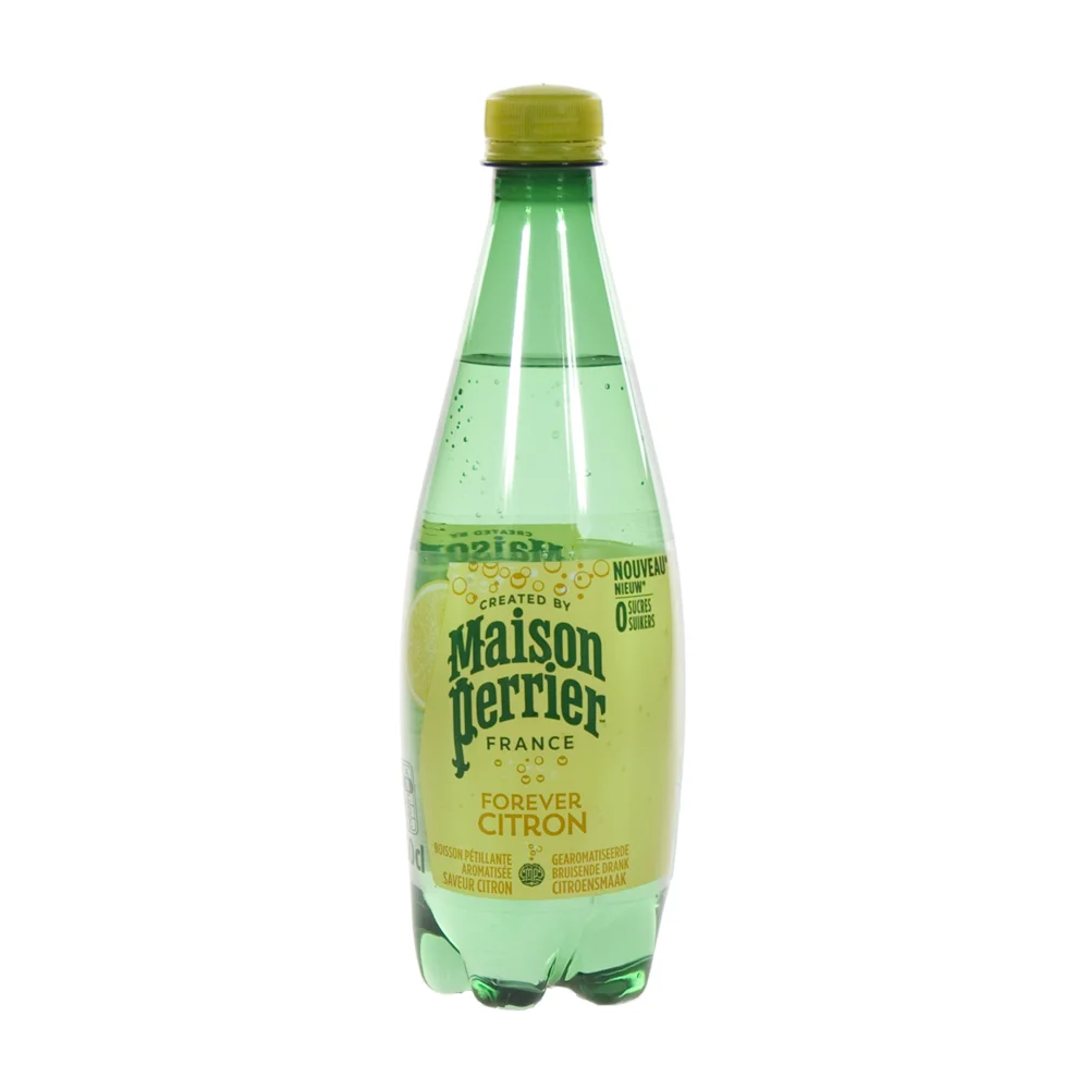 Perrier citroen PET  50 cl  Fles