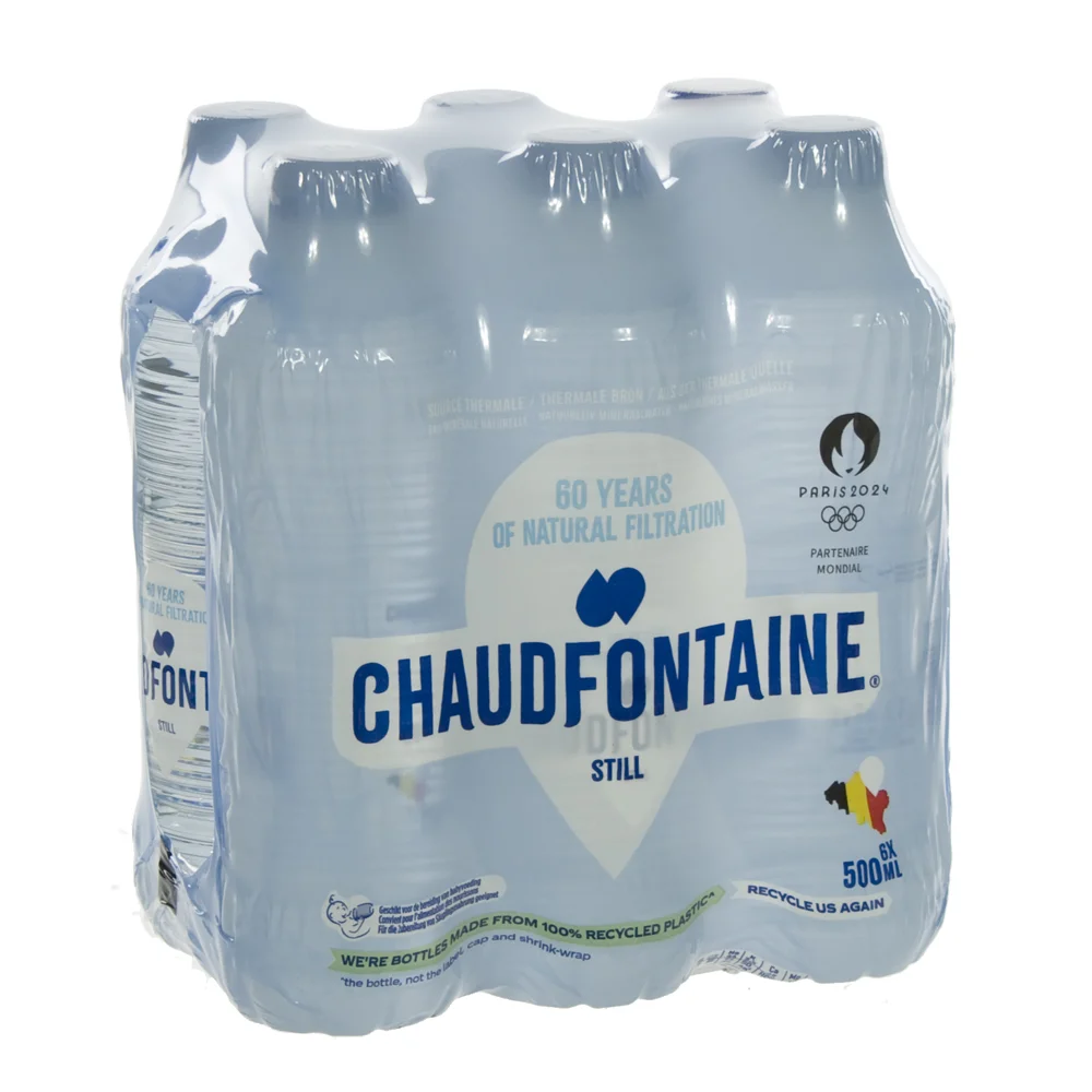 Chaudfontain  PET  Plat  50 cl  Pak  6 st
