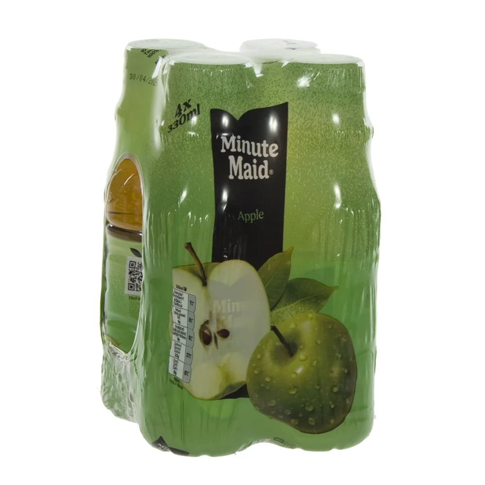 Minute Maid PET  Appel  33 cl  Pak  4 st