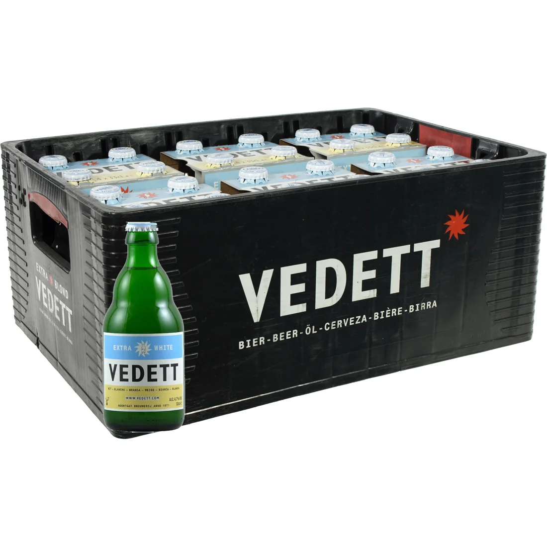 Vedett  White  33 cl  Bak 24 st