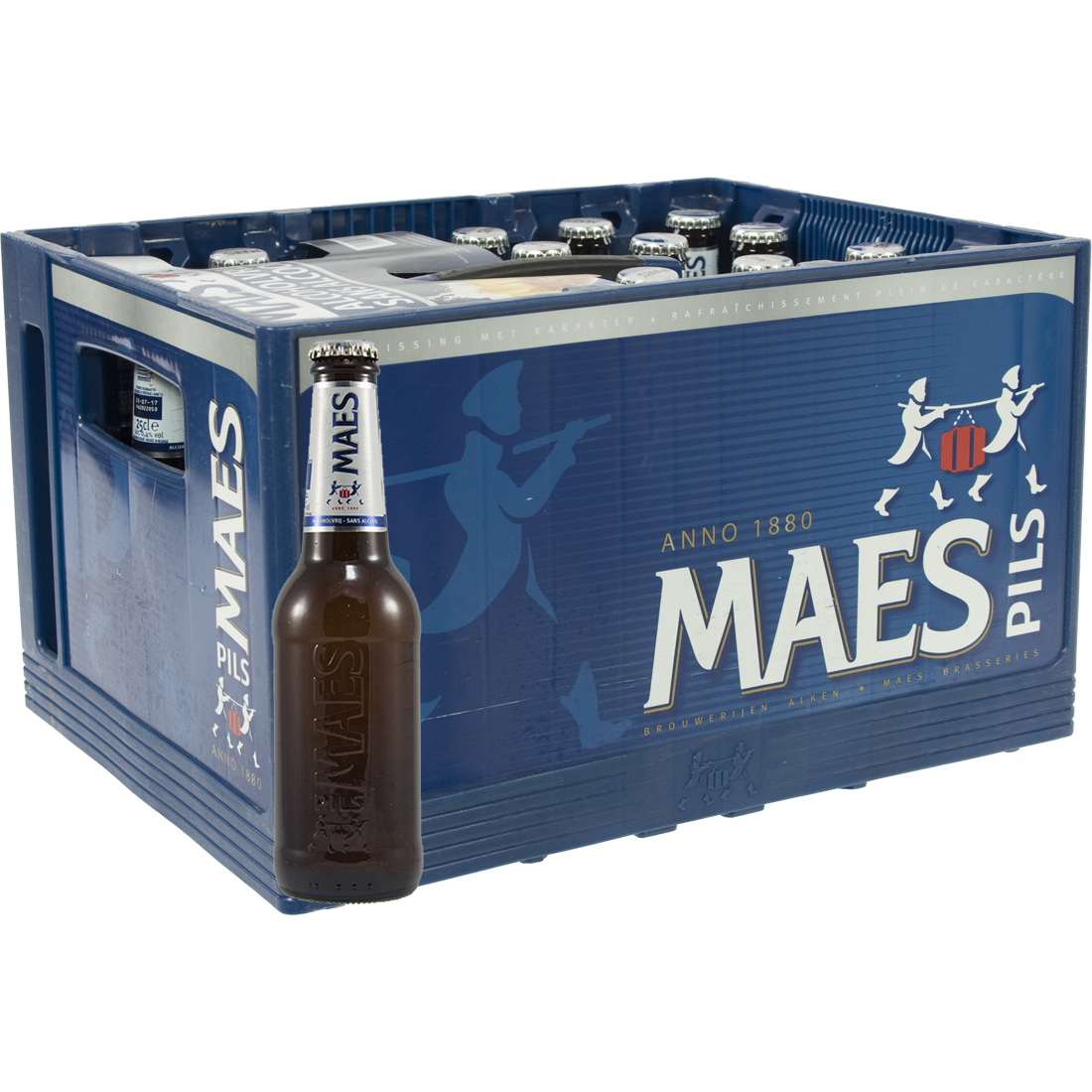 Maes Alcoholvrij  25 cl  Bak 24 st