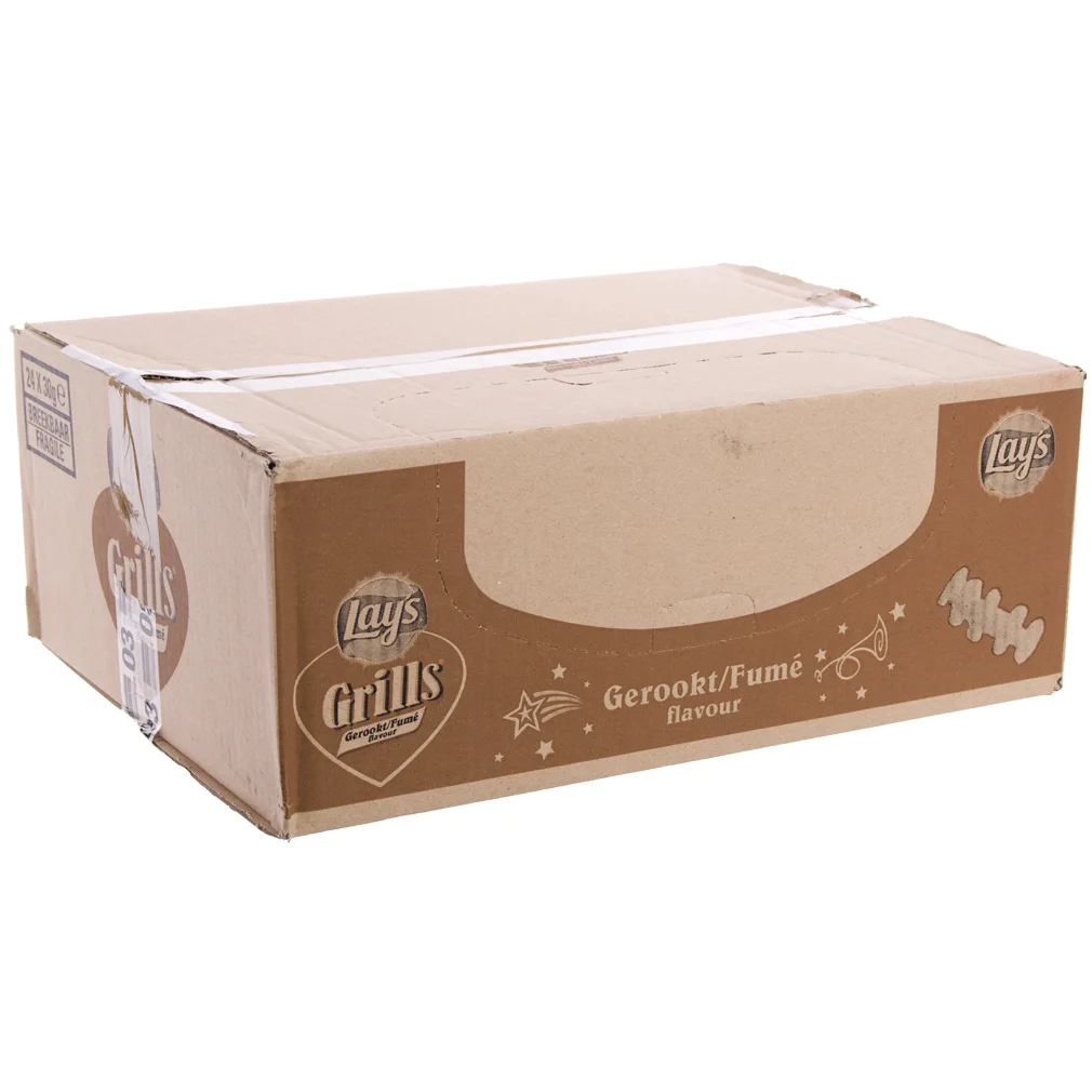 Lays Grills Gerookt  Doos 20st  40 g