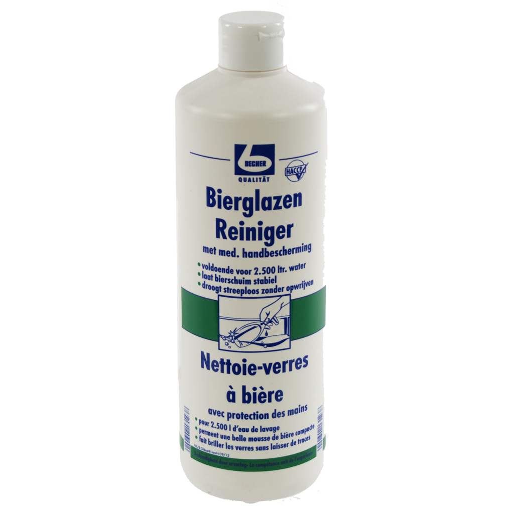 Becharein spoelmiddel + handbescherming  1 liter