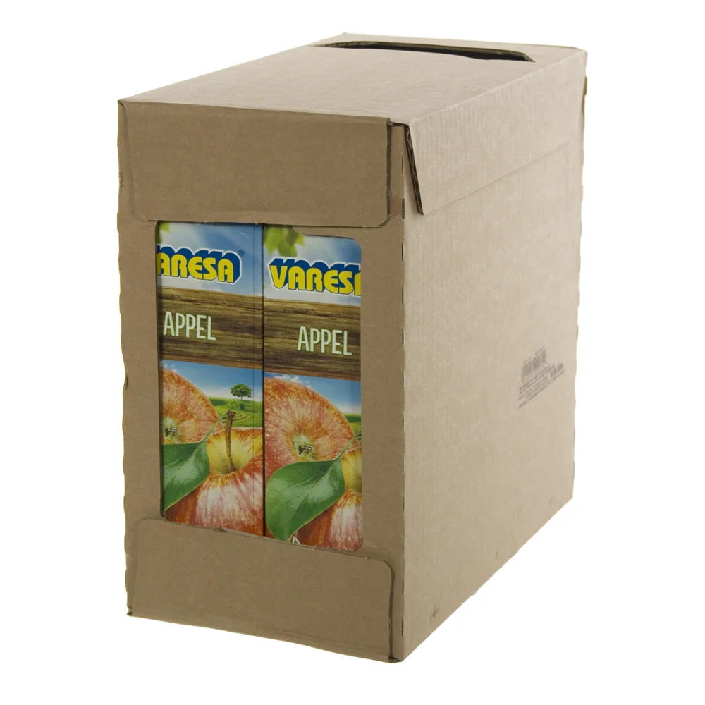 Fruitsap Brik Varesa  Appel  1 liter  Pak  8 st