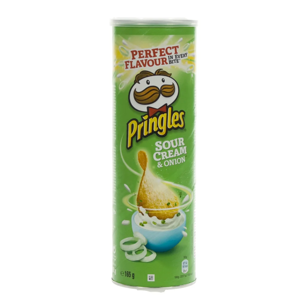 Pringles 190 gr  Sour cream & oignon  165 g