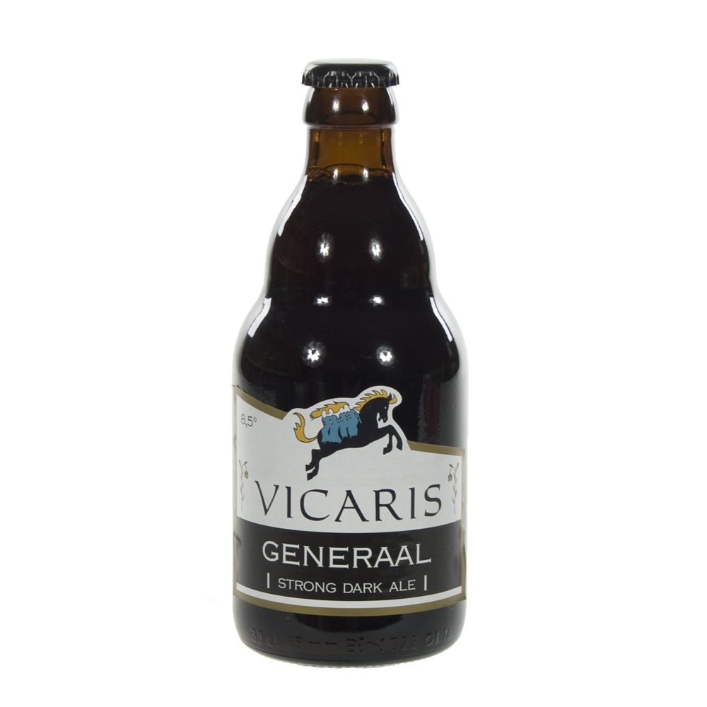 Vicaris generaal zwart  Donker  33 cl  Fles