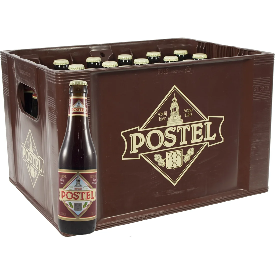 Postel  Dubbel  33 cl  Bak 24 st