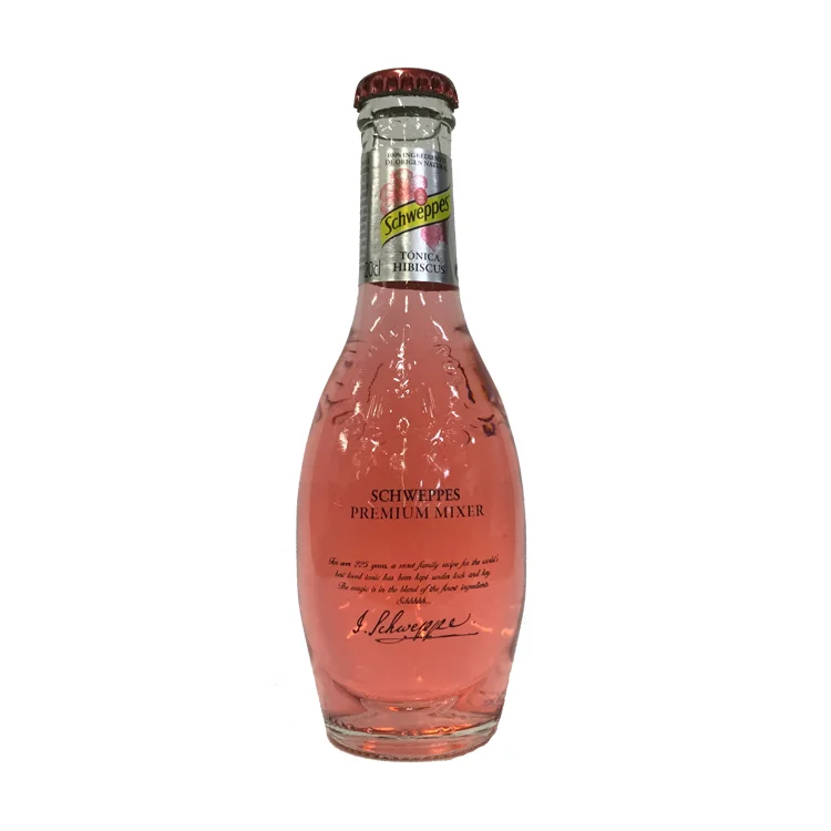 Schweppes Prem. Tonic  Hibiscus  20 cl  Fles