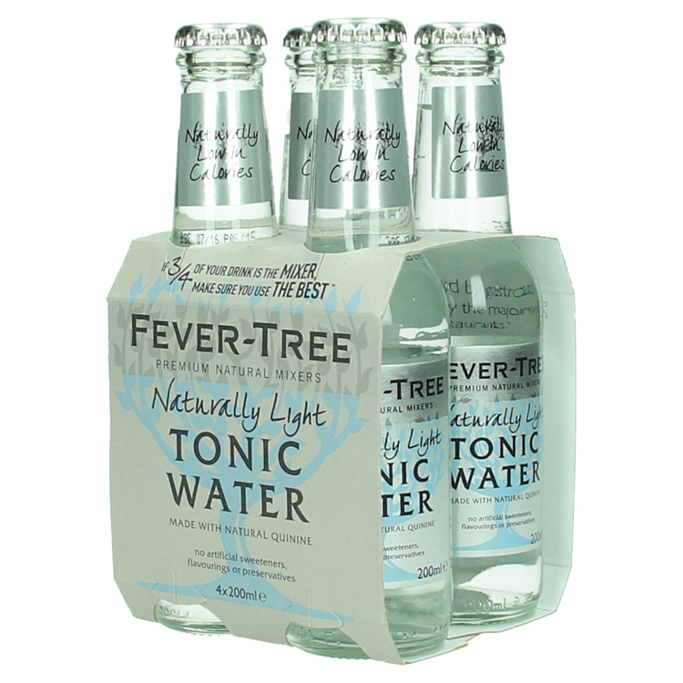 Fever Tree  Natural Light  20 cl  Clip 4 fl