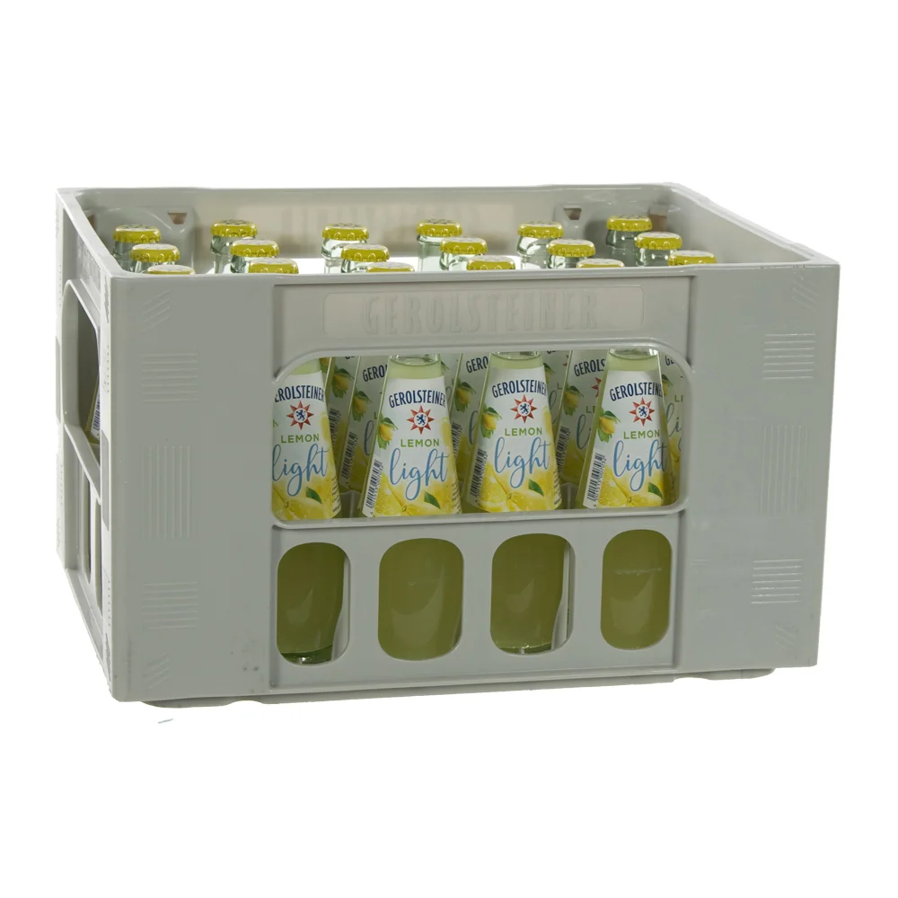 Gerolsteiner Zitrone Light  25 cl  Bak 24 st