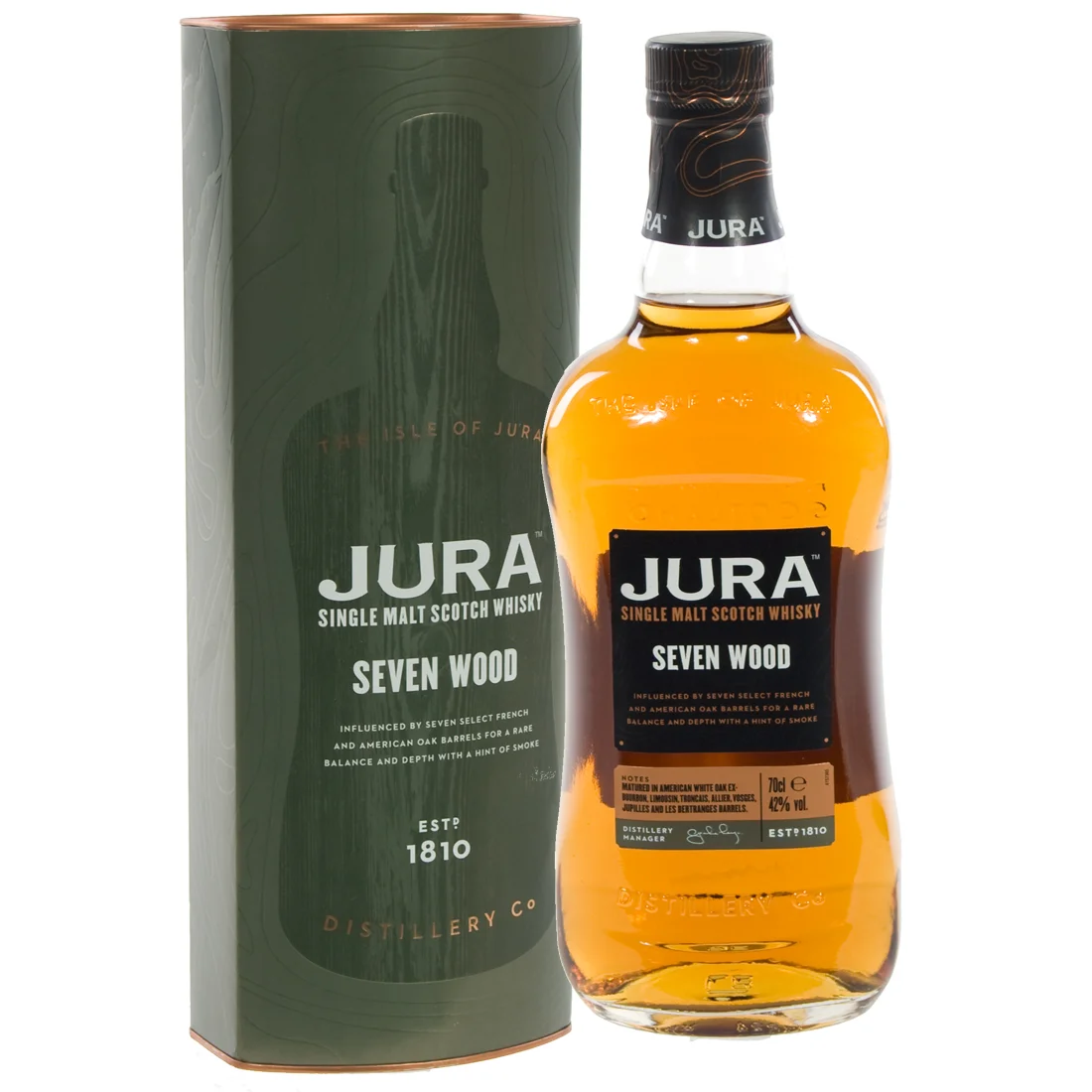 Jura Seven Wood 42%  70 cl