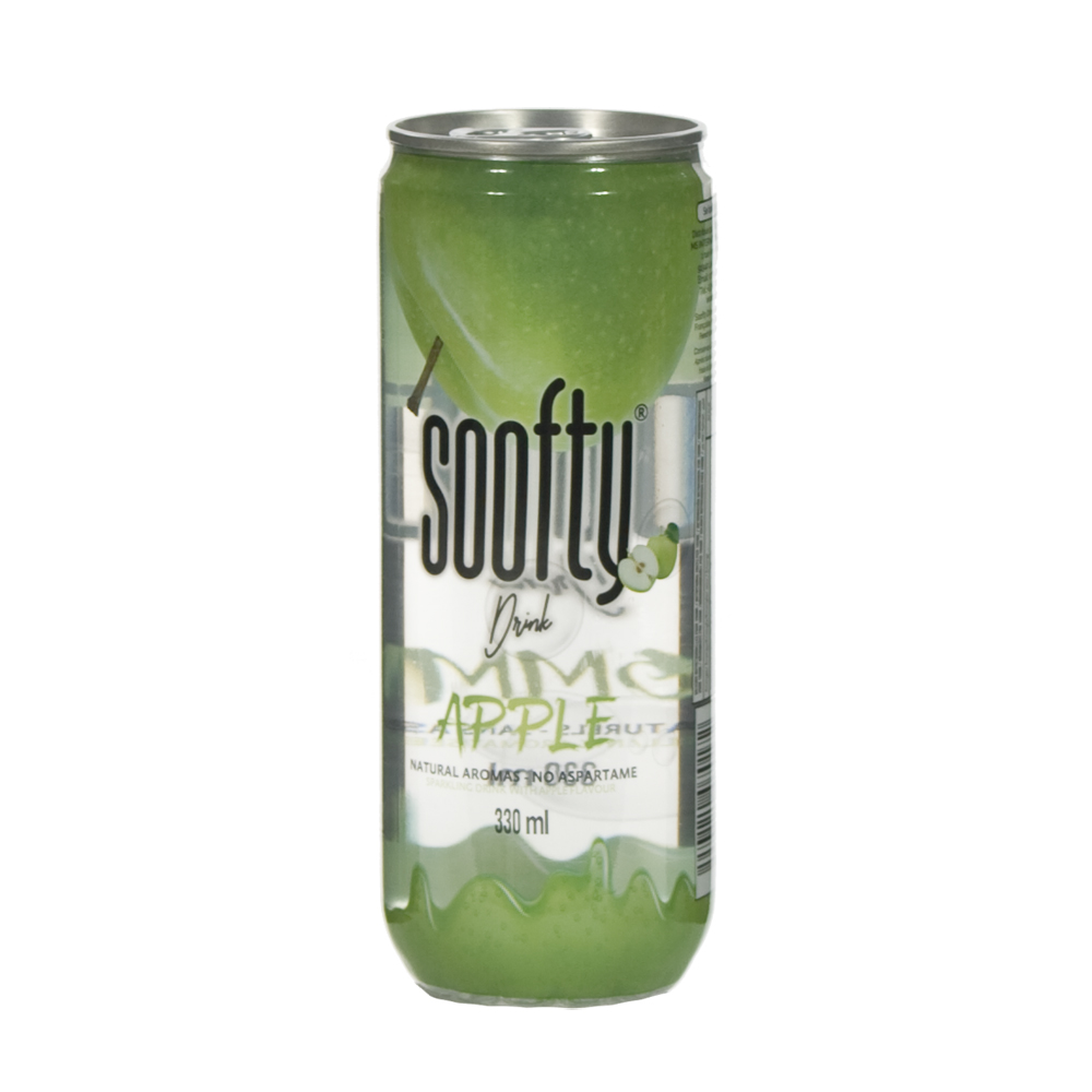 Soofty limonade  Appel  33 cl  Blik