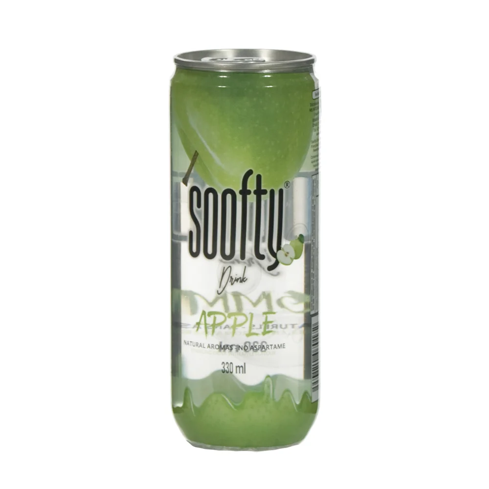 Soofty limonade  Appel  33 cl  Blik