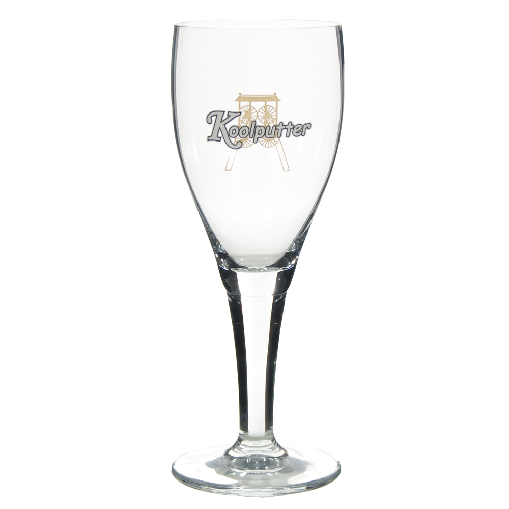 Koolputterbier Glas
