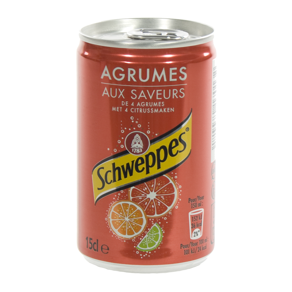 Schweppes Agrum  BLIK  Regular  15 cl  Blik