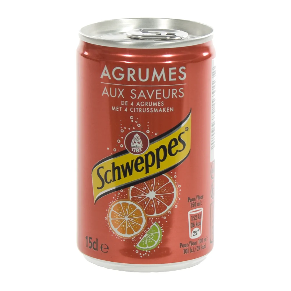 Schweppes Agrum  BLIK  Regular  15 cl  Blik