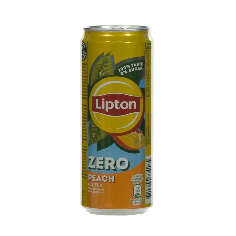 Lipton BLIK  Zero Peach  33 cl  Blik
