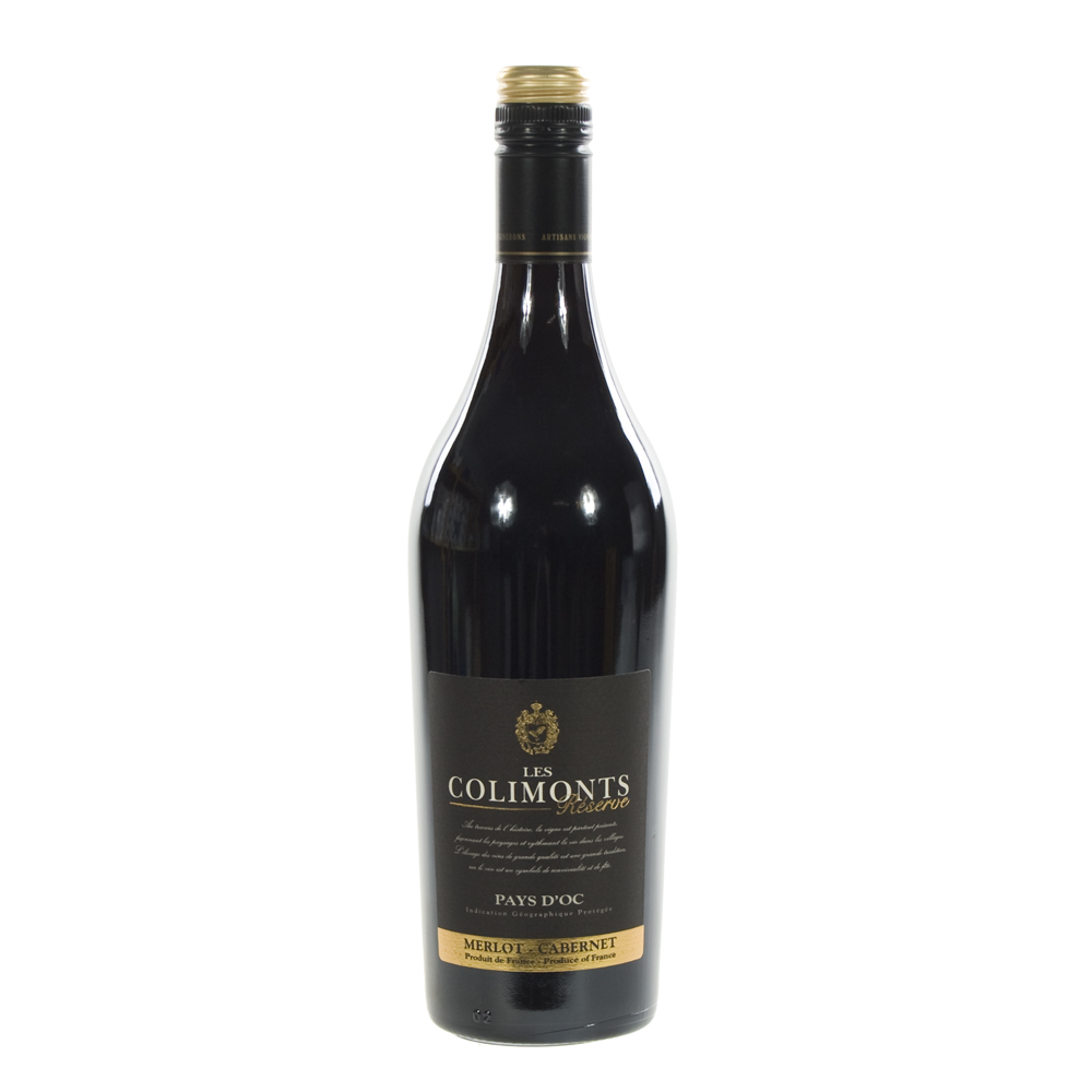 Les Colimont Reserve Merlot  Rood  75 cl  Fles