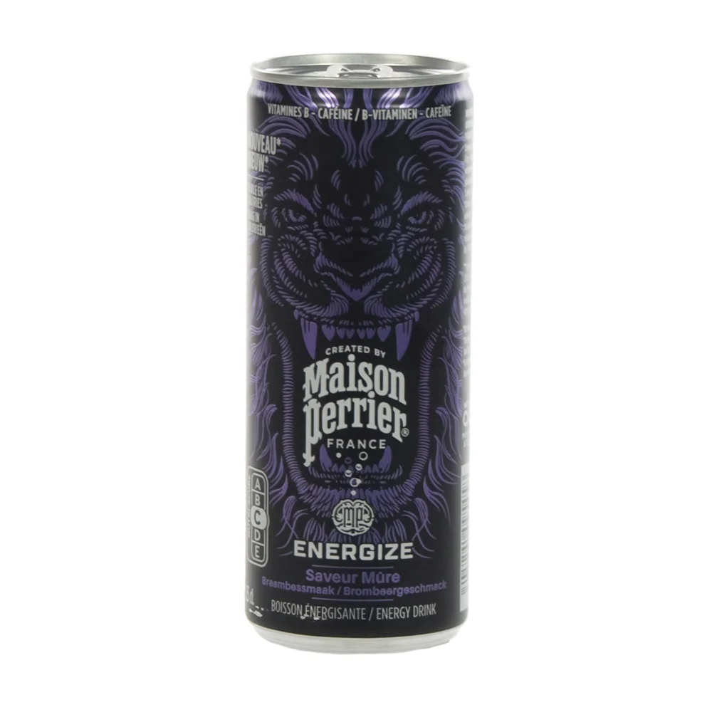 Maison perrier energize  Blackberry  25 cl  Blik