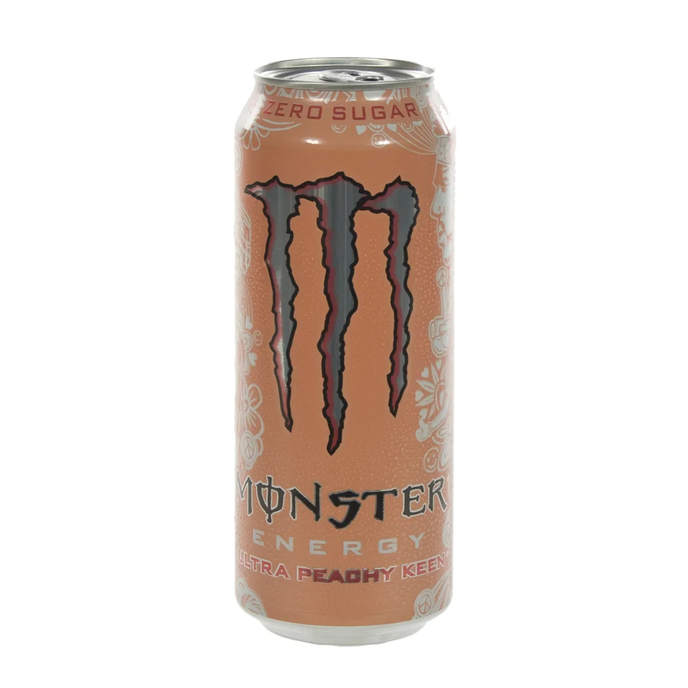 Monster  Peach  50 cl  Blik