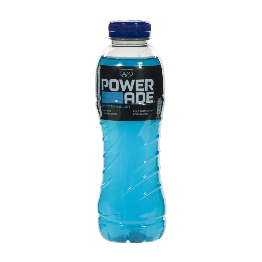 Powerade PET  Mountain Blast  50 cl  Fles