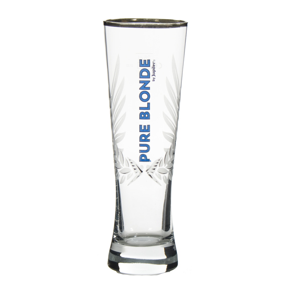 Jupiler Pure Blond glas  25 cl