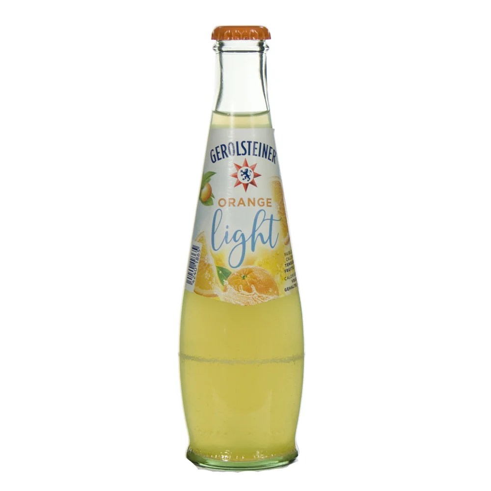 Gerolsteiner Orange Light  25 cl  Fles