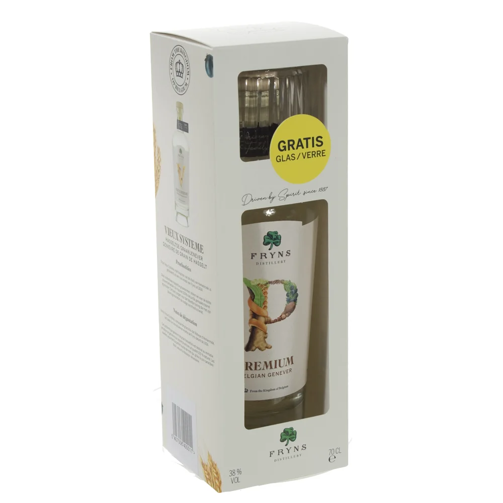 Fryns Premium Belgian Genever Giftpack  70 cl