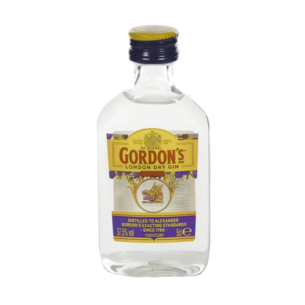 Gin Gordon's 37,5°  5 cl  Fles