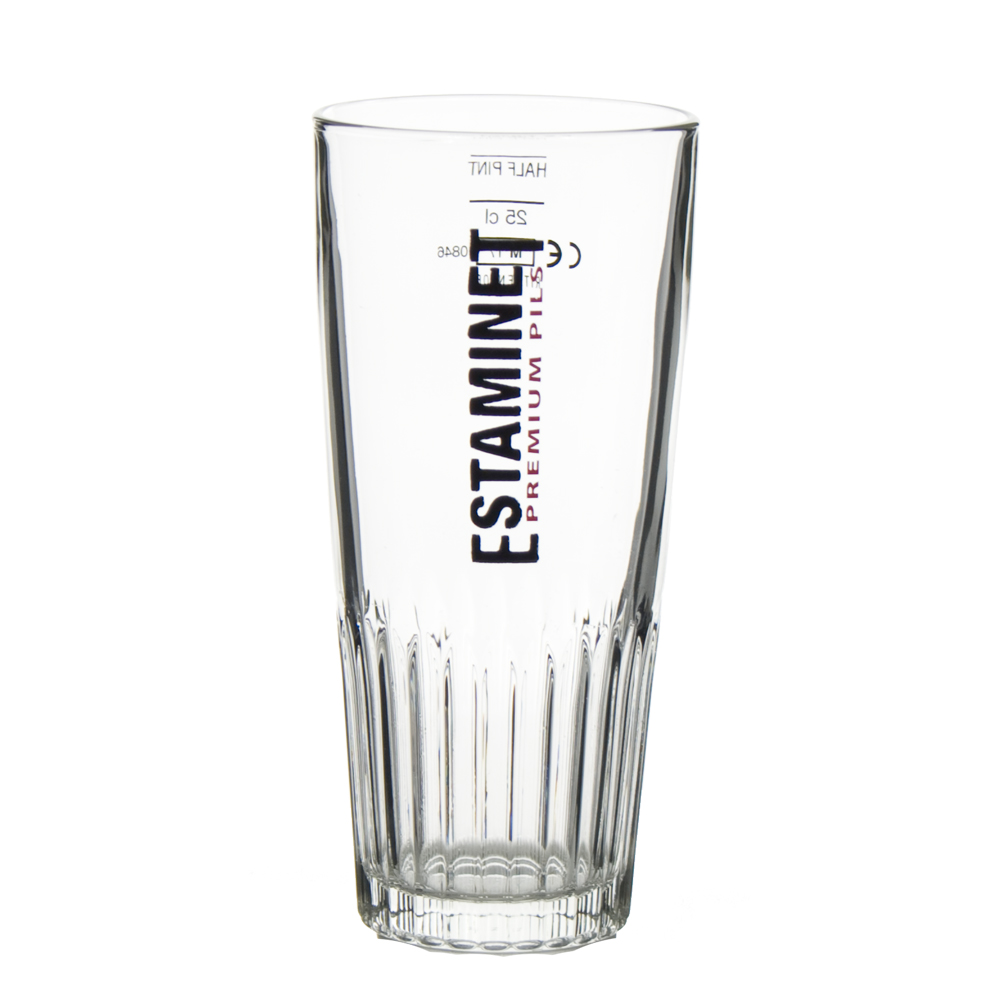 Estaminet glazen 36 st /korf 