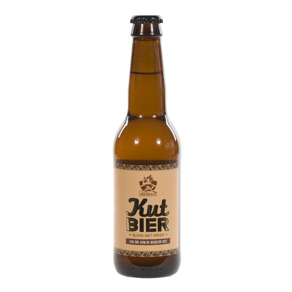 Kutbier met een vleugje perzik  33 cl  Fles