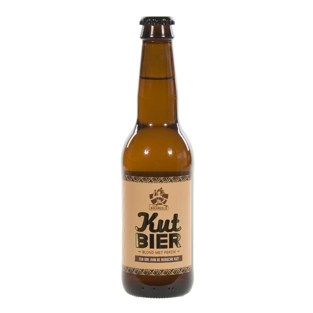 Kutbier met een vleugje perzik  33 cl  Fles