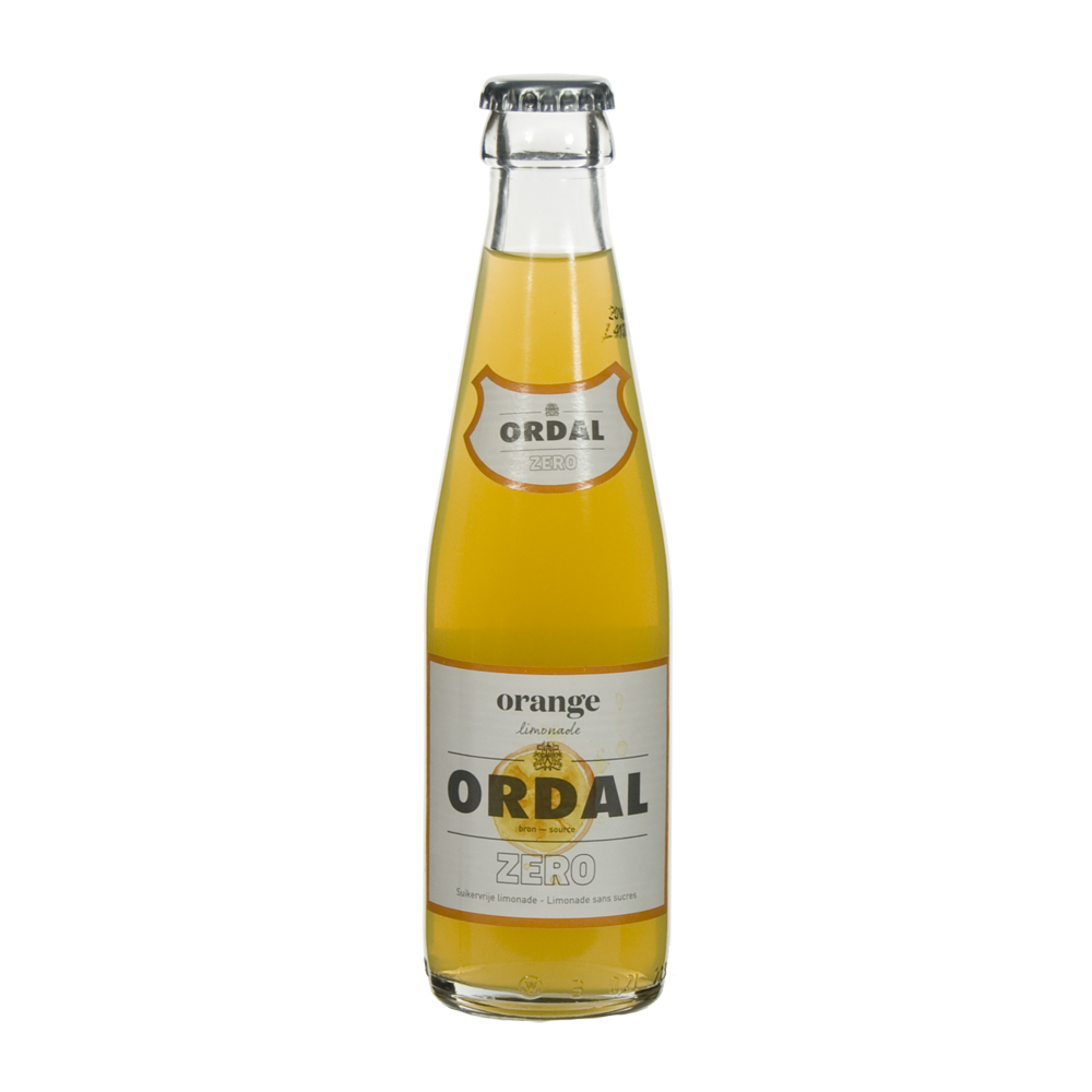 Ordal limonade  Orange Zero  20 cl  Fles