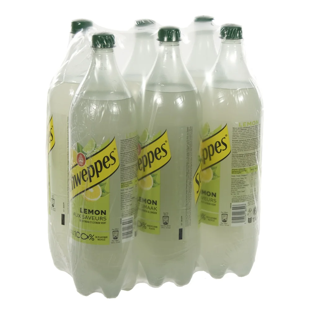 Schweppes Lemon PET  Regular  1,5 liter  Pak  6 st