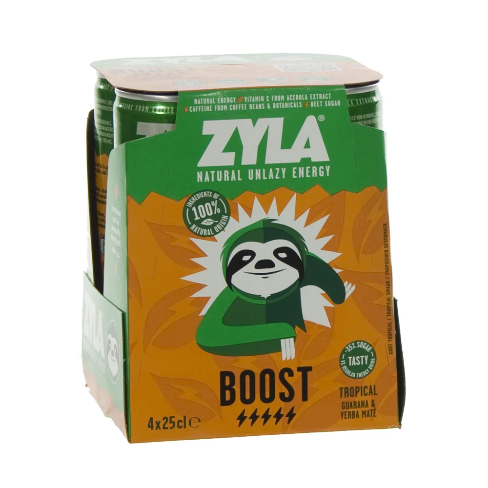 Zyla  Tropical  25 cl  Blik 4 pak