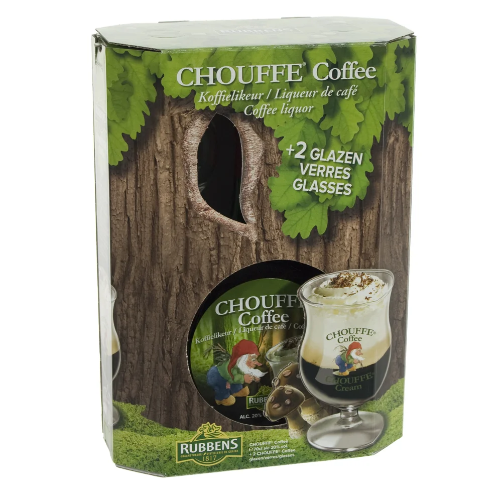 Chouffe Coffe Lik.geschenkverpakking