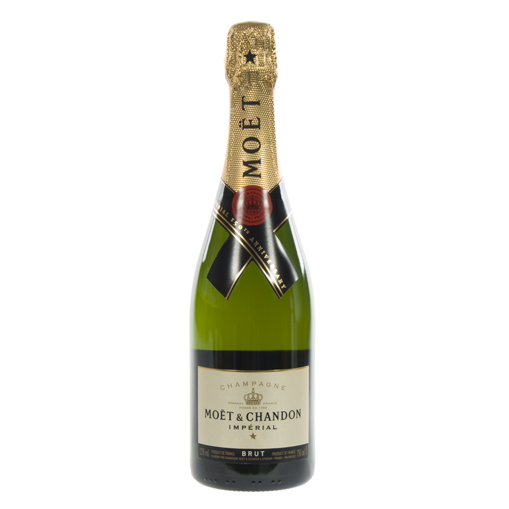 Moet & Chandon geschenkverpakking  Brut  75 cl  1 fles in karton