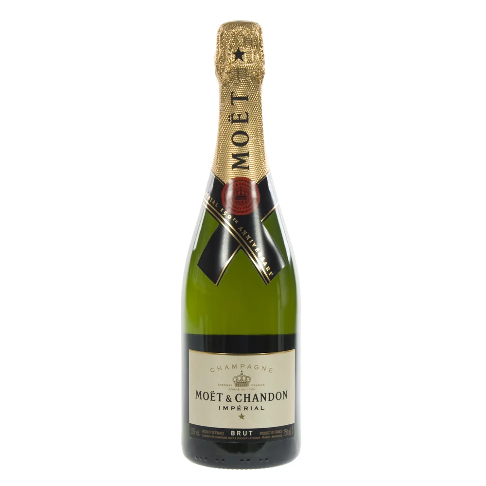 Moet & Chandon geschenkverpakking  Brut  75 cl  1 fles in karton